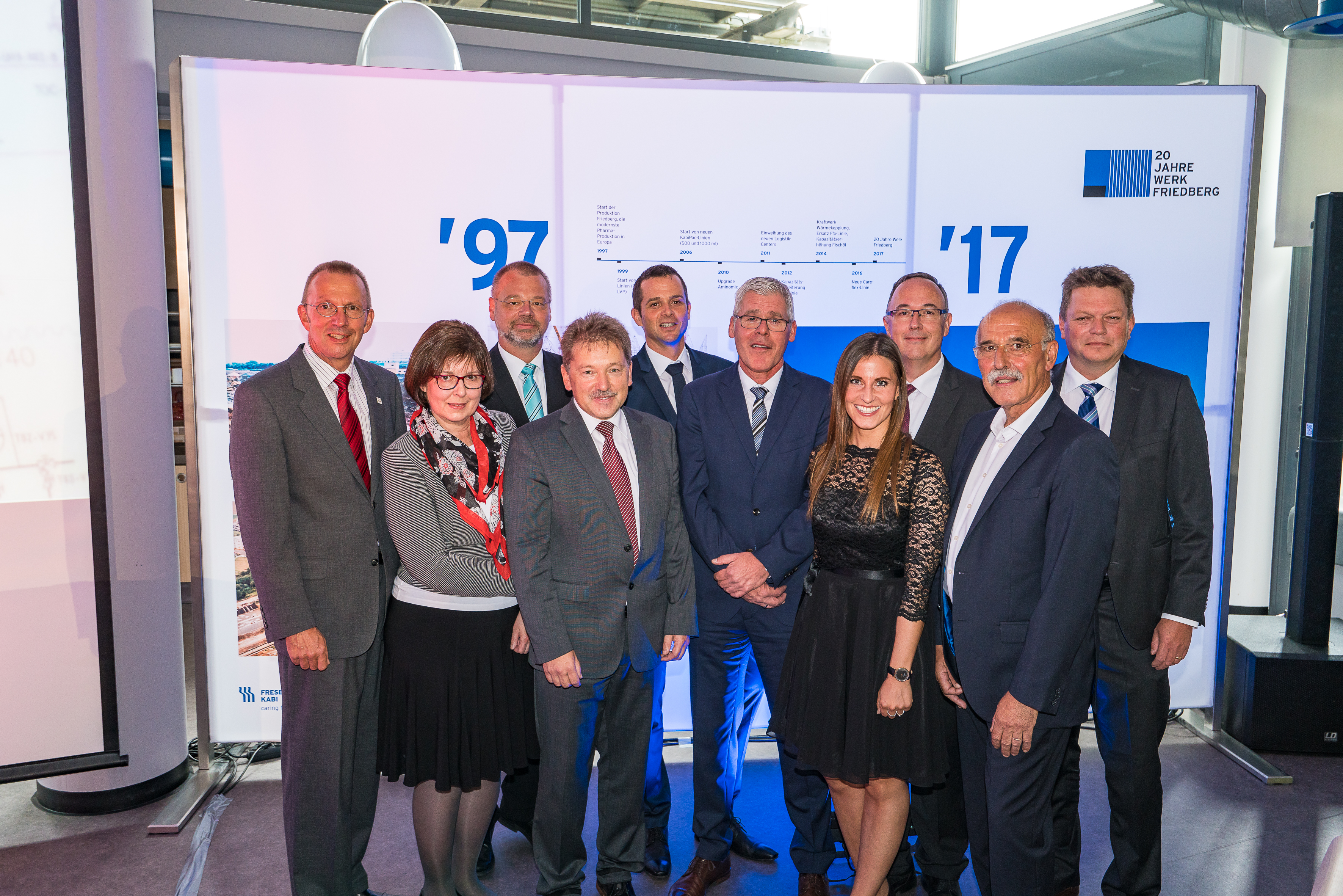 Fresenius Kabi celebrated the 20-year anniversary of its Friedberg plant in the state of Hesse.