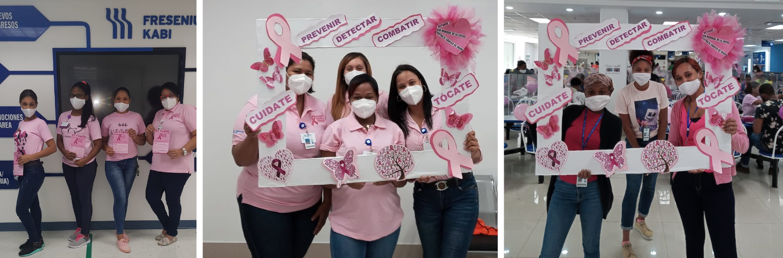 Fresenius Kabi Haina, Dominican Republic - Breast Cancer Awareness Month - Campaign