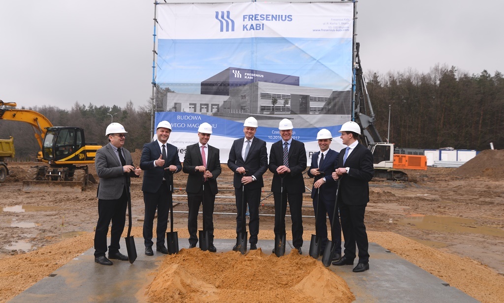 Fresenius Kabi builds new warehouse at Blonie production site