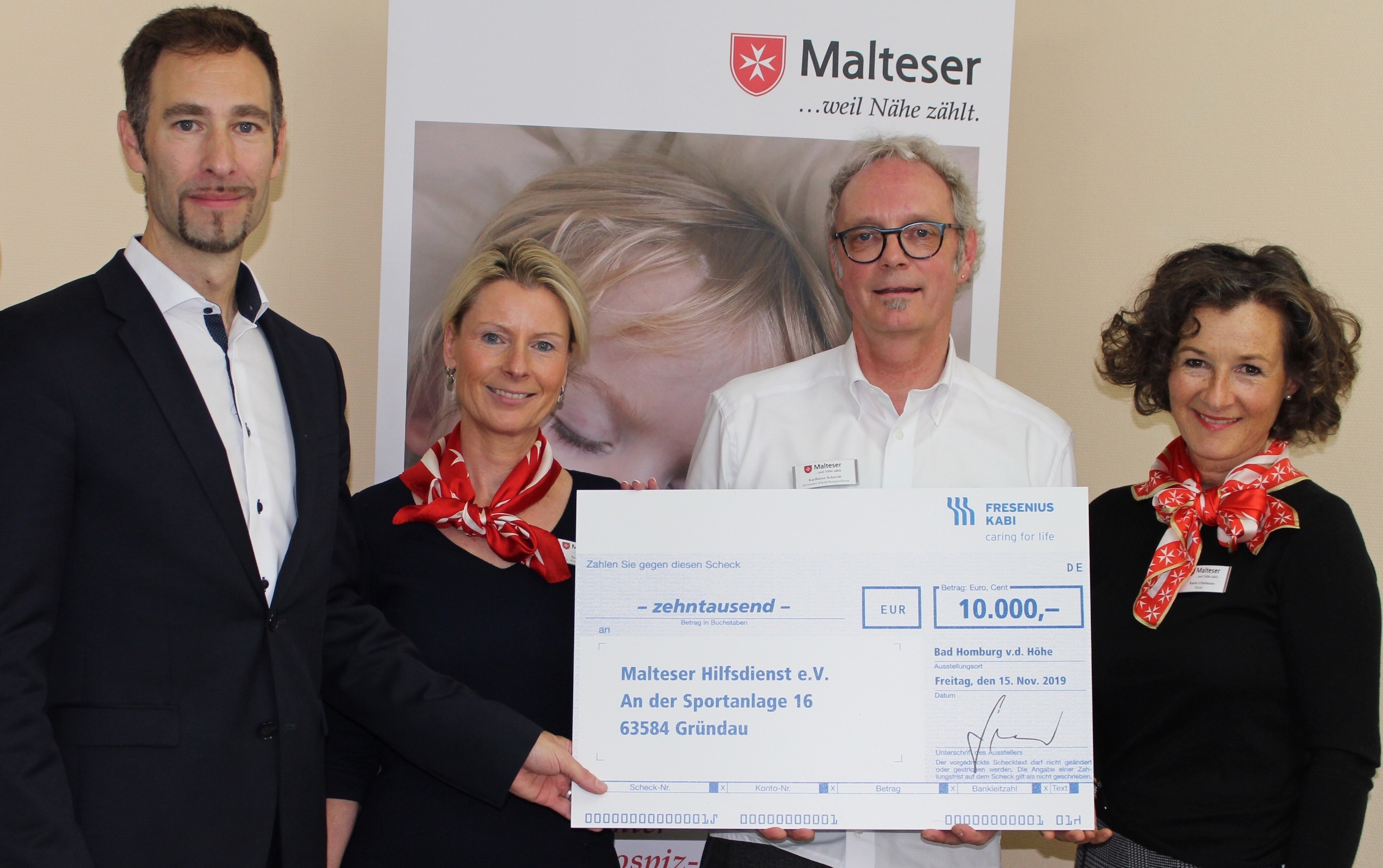 Fresenius Kabi Germany supports children's hospice and family care service
