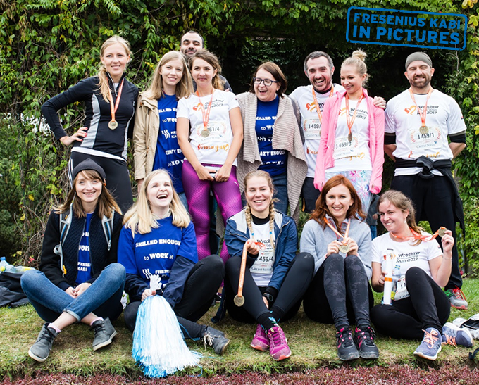 Running for patients: Fresenius Kabi Poland goes the extra mile
