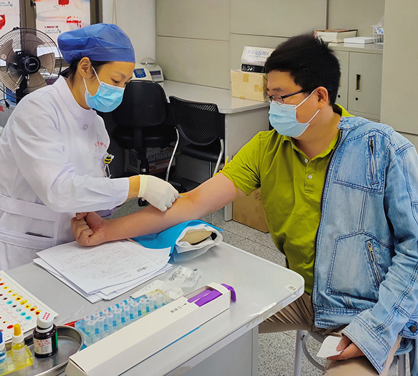 blood donation in China